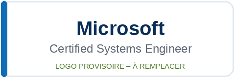 Logo Microsoft Certified Systems Engineer